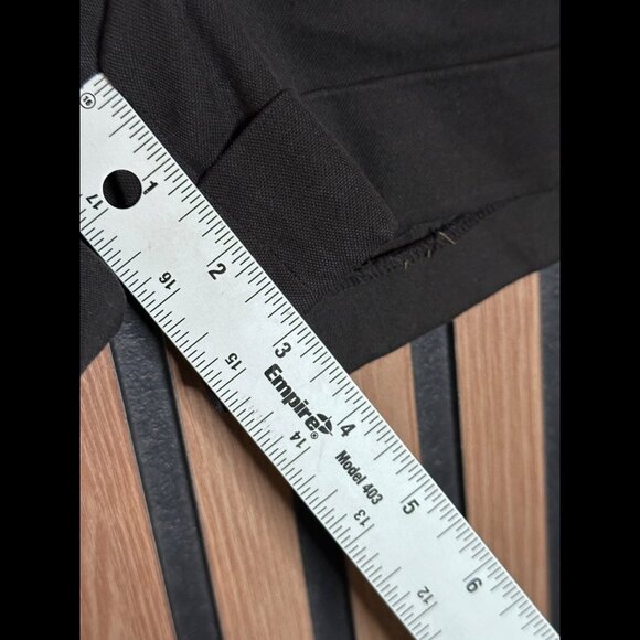 Alice + Olivia Mini Shorts 4 Womens Black Low Rise Flat Front - Picture 5 of 8